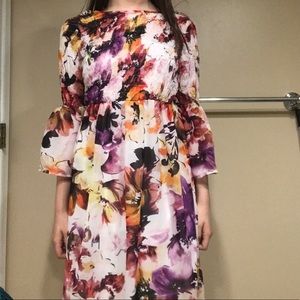 Flowy Floral Dress